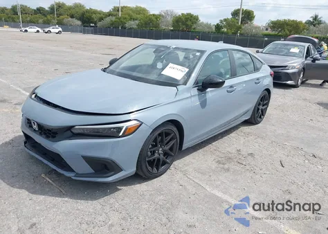 2024 Honda Civic Sport z USA, uszkodzony, nr VIN 19XFL2H84RE010655